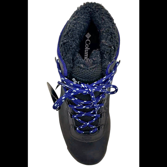 Columbia Women's Newton Ridge Plus Omni Heat Boot Blk/Blue - Medium - Picture 2 of 3